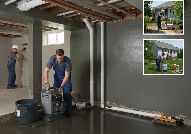 Basement Waterproofing and Flood Prevention process in Pilot Mountain, NC